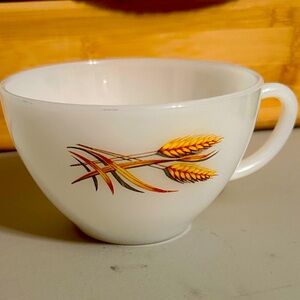 Vintage Fire King wheat cup